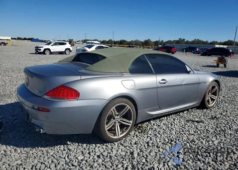 2007 BMW M6 z USA, uszkodzony, nr VIN WBSEK93577CS32589
